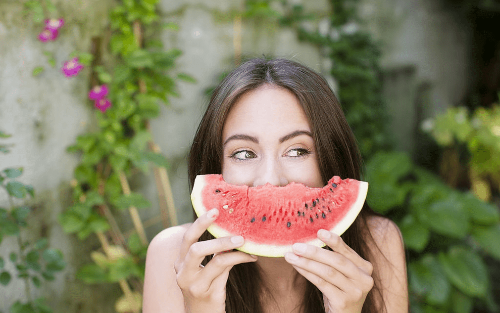 Disposition du régime de melon d'eau